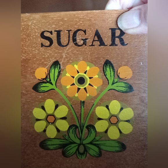 Vintage dovetail wood box - Picture 3 of 6